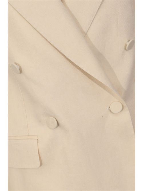 Giacca doppiopetto J-Loreley in lino Tagliatore | J-LORELEY19B 340021 EA959299